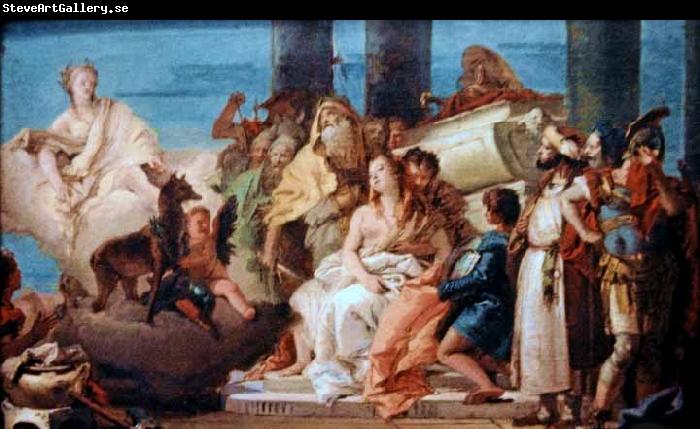 Giovanni Battista Tiepolo The Sacrifice of Iphigenia